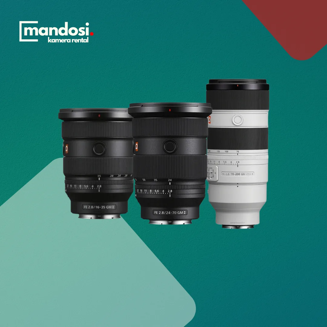 Sony GM Zoom-lens Seti