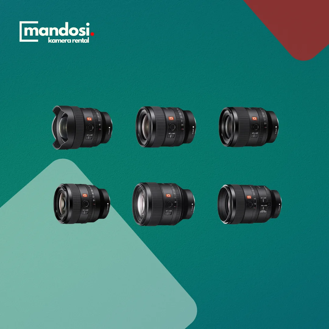 Sony GM Prime Lens Seti
